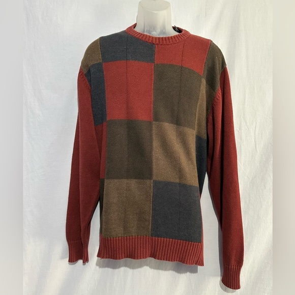 Oscar de la Renta Other - Oscar de la Renta Men’s Colorblock Knit Sweater Pullover | XL